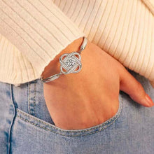 Load image into Gallery viewer, I will always be with you - Diamond Knot Bracelet