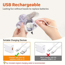 Load image into Gallery viewer, Rechargeable, Interactive Cat Exercise Toys, Lifelike Bird