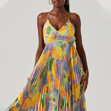 Load image into Gallery viewer, Casual Pleated Print Dress