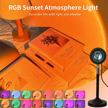 Load image into Gallery viewer, RGB Sunset Projection Lamp