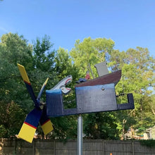 Load image into Gallery viewer, Jaws Disaster Whirligig - Funny Garden Decor