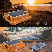 Load image into Gallery viewer, Solar Portable Camping Light with Stand
