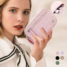 Load image into Gallery viewer, Women's Solid Color Nylon Zipper Wallet