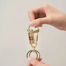Load image into Gallery viewer, Stainless Brass Keychain
