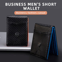 Load image into Gallery viewer, Mens Slim Wallet Rfid Blocking