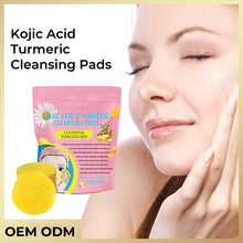 Load image into Gallery viewer, Turmeric and Kojic Acid Pads for Face