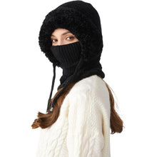 Load image into Gallery viewer, 3-in-1 Knitted Beanie Hat