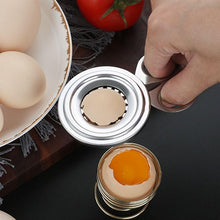 Load image into Gallery viewer, Stainless Steel Egg Topper Cutter
