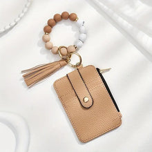 Load image into Gallery viewer, Stylish Card Holder With Silicone Bead Bracelet