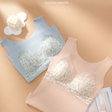 Load image into Gallery viewer, 2-in-1 Built-in Bra Lace Thermal Underwear
