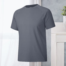 Load image into Gallery viewer, Men's Round Neck Quick Dry Casual Short Sleeve