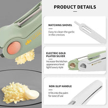 Load image into Gallery viewer, Garlic Press Stainless Steel