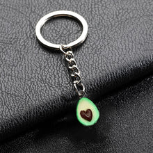 Load image into Gallery viewer, Avocado Friendship Keychain