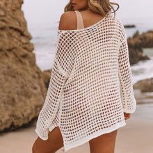 Load image into Gallery viewer, Women's Crochet Hollow Out Cover Up