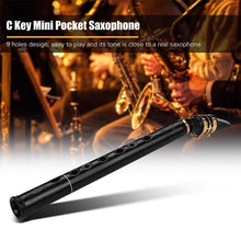 Load image into Gallery viewer, Key of C Two Octave Range Pocket Travel Saxphone