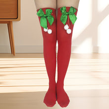 Load image into Gallery viewer, Christmas Thigh High Stockings