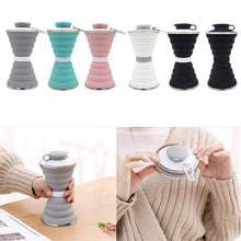Load image into Gallery viewer, 500ML Foldable Silicone Water Bottle Cup