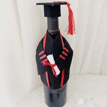 Load image into Gallery viewer, Graduation Cap And Gown Bottle Cover