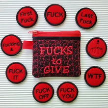 Load image into Gallery viewer, Big Bag of F*cks to Give Zipper Pouch