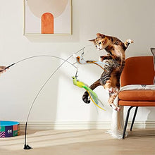 Load image into Gallery viewer, Simulated Bird Cat Toy Stick