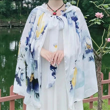 Load image into Gallery viewer, Sun Protection Hooded Cape