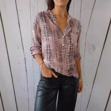Load image into Gallery viewer, Casual Pockets Pleated Blouses