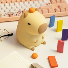 Load image into Gallery viewer, Capybara Tap Tap LED Night Lamp