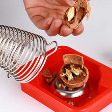 Load image into Gallery viewer, Stainless Steel Spring Walnut Opener