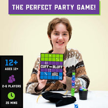 Load image into Gallery viewer, Cuff The Bluff - A Fun Bluffing Dice &amp; Card Game