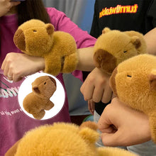 Load image into Gallery viewer, Capybara Plush Snap-on Bracelet
