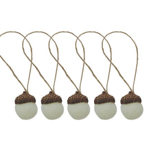 Load image into Gallery viewer, Wool Felt Acorn Ornaments