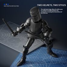 Load image into Gallery viewer, DIY Medieval Warrior Strong Magnetic Removable Articulated Doll