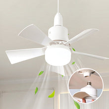 Load image into Gallery viewer, Bright Cool Ceiling Socket Fan &amp; Light with Remote Control
