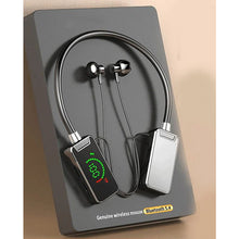 Load image into Gallery viewer, Neckband Digital Display Bluetooth Headset