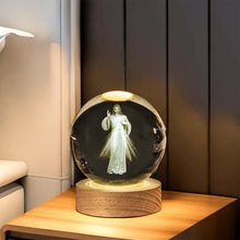 Load image into Gallery viewer, Jesus Glowing Crystal Ball
