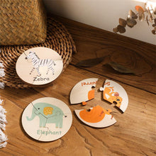 Load image into Gallery viewer, Wooden Puzzles Toddler Sensory Toys