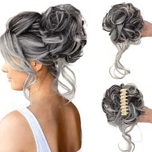 Load image into Gallery viewer, Curly Bun Hair Piece
