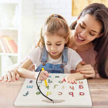 Load image into Gallery viewer, 2-in-1 Double Sided Magnetic Alphabet Edition