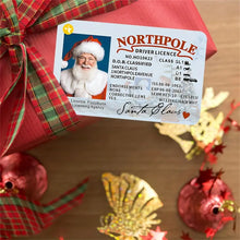 Load image into Gallery viewer, Santa's Lost Driver's License
