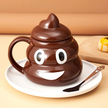 Load image into Gallery viewer, Naughty Prank Poop Ceramics Mug