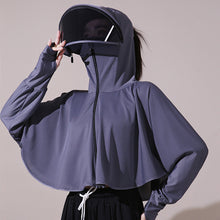 Load image into Gallery viewer, Ice Silk UV Protection Hooded Windbreaker Jacket