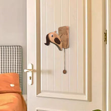 Load image into Gallery viewer, Wooden Handmade Creative Woodpecker Door Bell