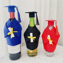 Load image into Gallery viewer, Graduation Cap And Gown Bottle Cover