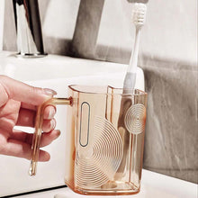 Load image into Gallery viewer, Luxury Gargle Cup with Toothbrush Slot