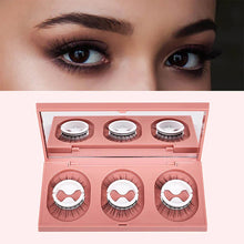 Load image into Gallery viewer, Glue-free Self-adhesive False Eyelashes(3 pairs)