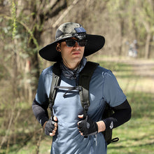 Load image into Gallery viewer, Solar &amp; USB Charging Fan Outdoor Fishing Hat