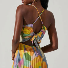 Load image into Gallery viewer, Casual Pleated Print Dress