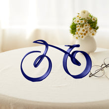 Load image into Gallery viewer, Minimalist Bicycle Sculpture Wireframe Style