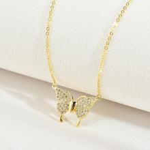 Load image into Gallery viewer, Magnetic Butterfly Patchwork Necklace