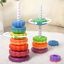 Load image into Gallery viewer, Rainbow Spinning Toy